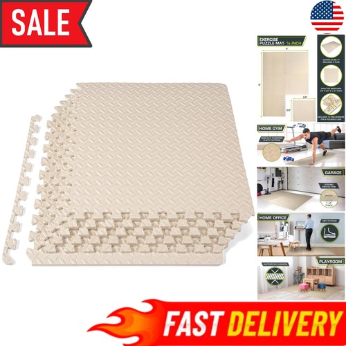 Cream interlocking foam - foam,