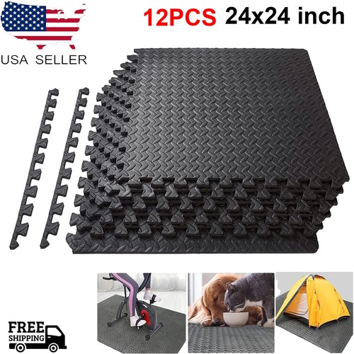 Puzzle exercise mat x24 - exercise, 24"x24