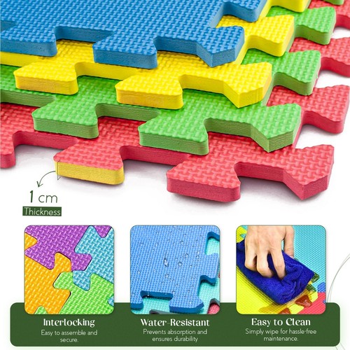 Multicolor eva soft foam mat - eva,