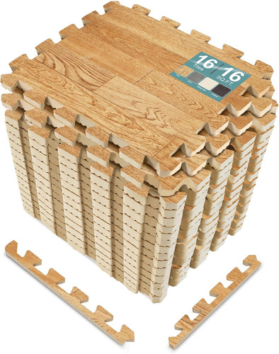 Wood grain floor - grain, foam