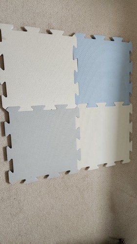 Foam matt interlocking squares - foam,